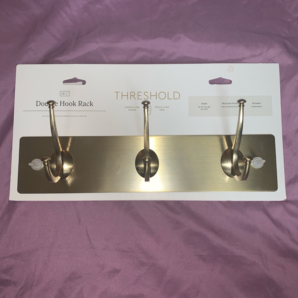 𑣲⋆｡˚Threshold Elegant Gold Hook Set